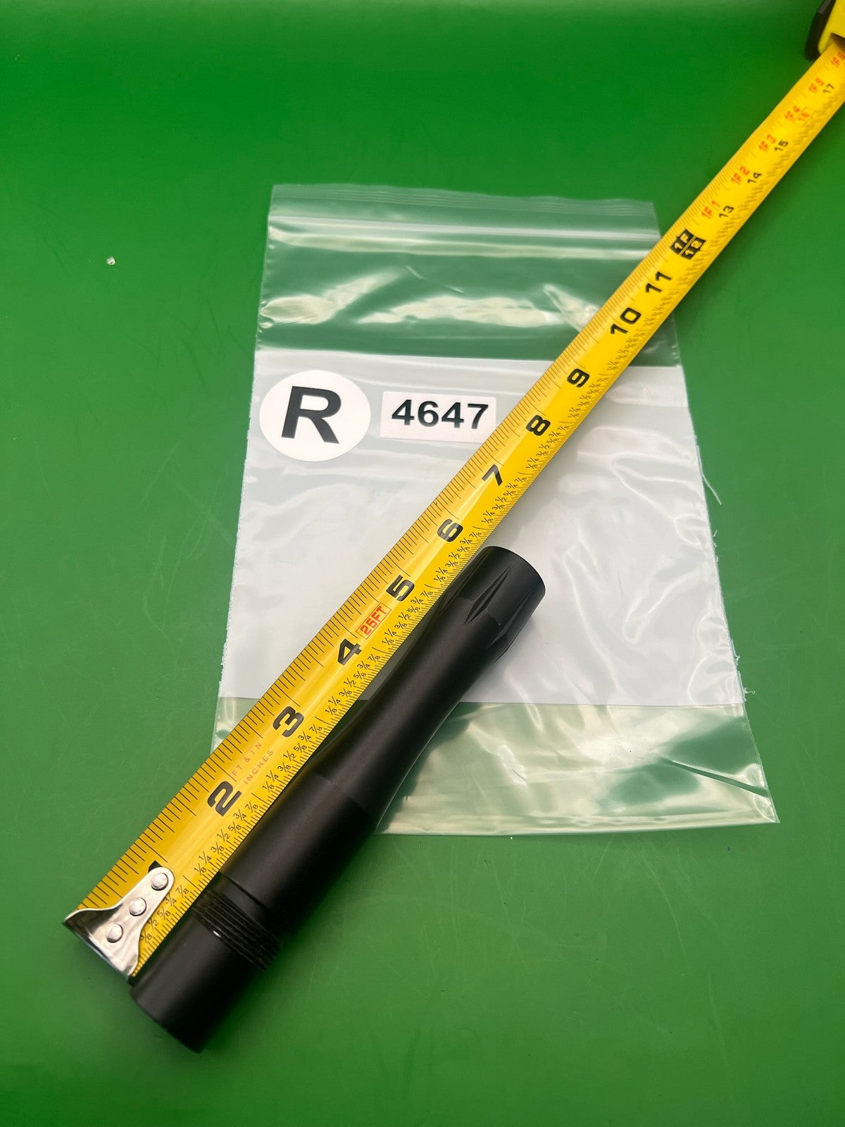 CP Custom Products Barrel Back Satin Black .689 Bore Autococker Thread