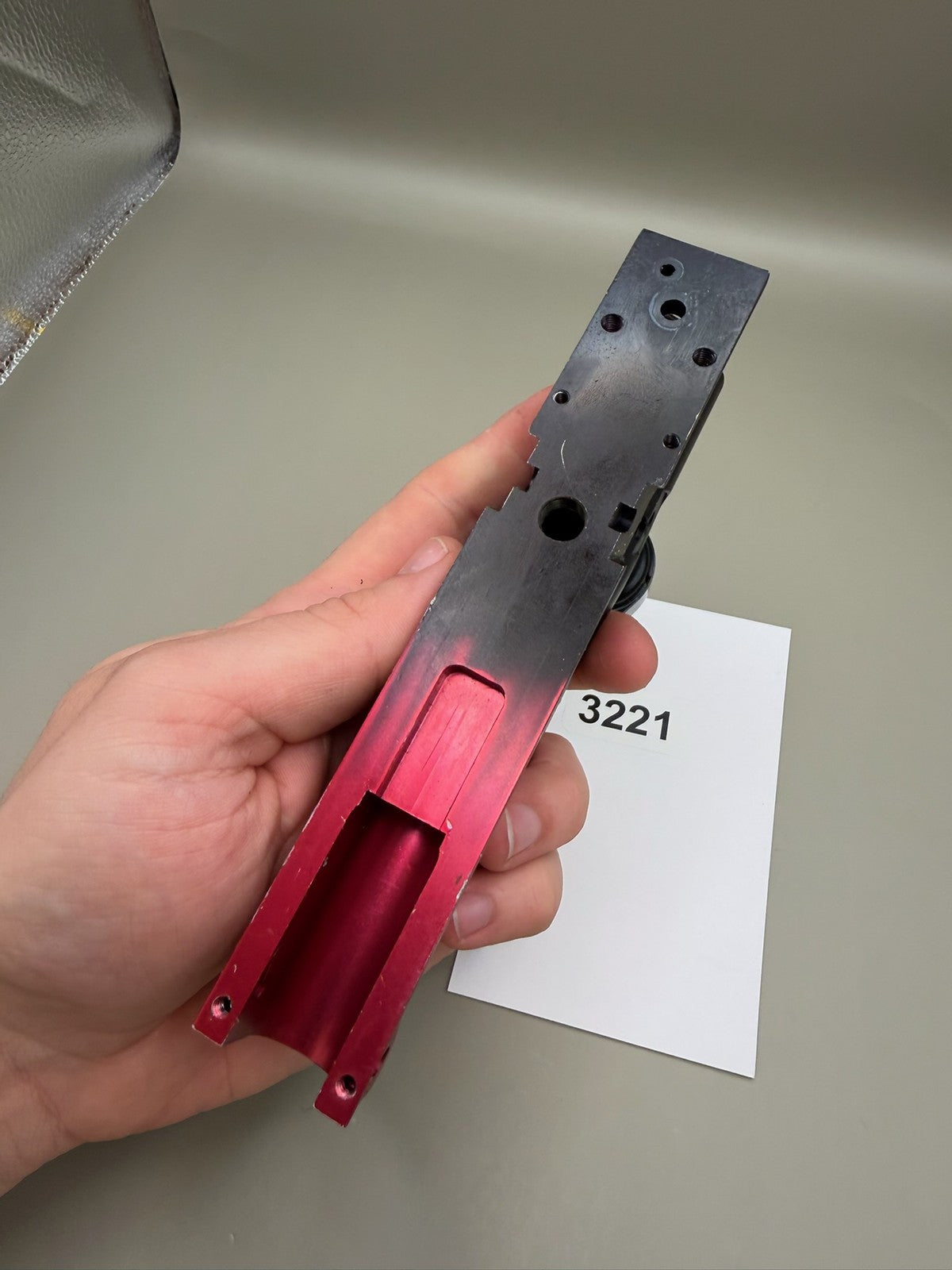 ICD Promaster Body - Lasoya Black Red Fade Paintball Marker Body