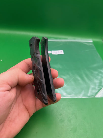 Smart Parts 1911/45 Style Shocker Grip Panels Matte Black Rubber