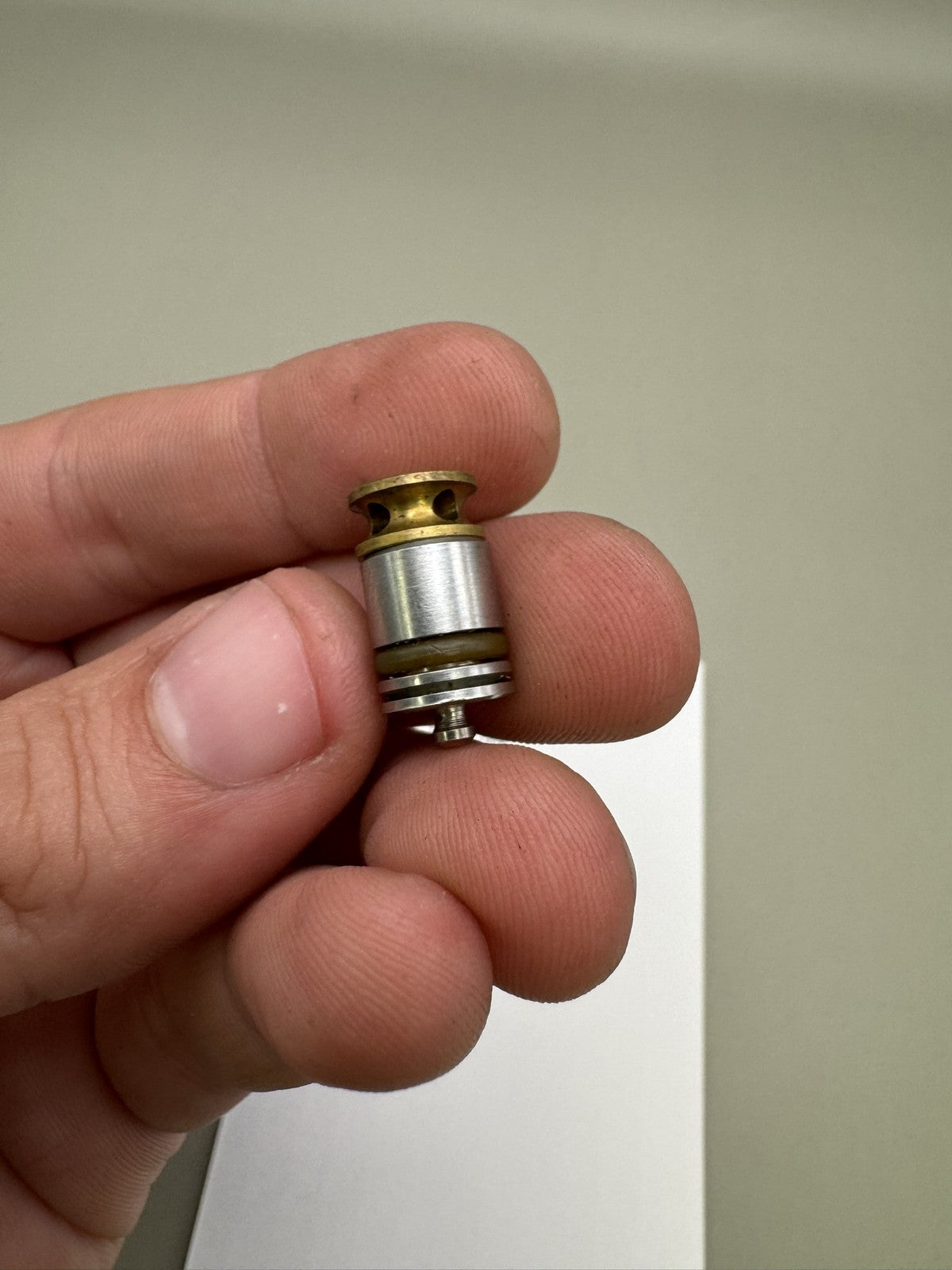AGD Automag Classic On/Off Valve Assembly Brass Silver