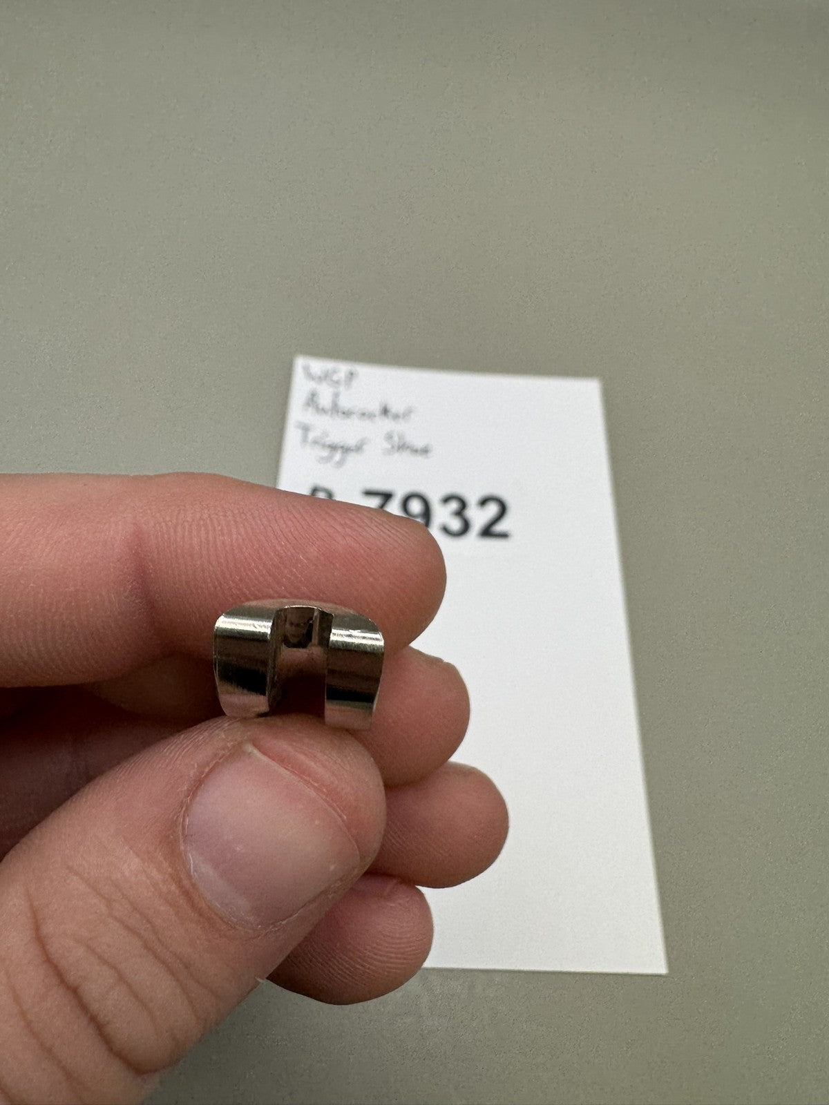 WGP Autococker Trigger Shoe Silver