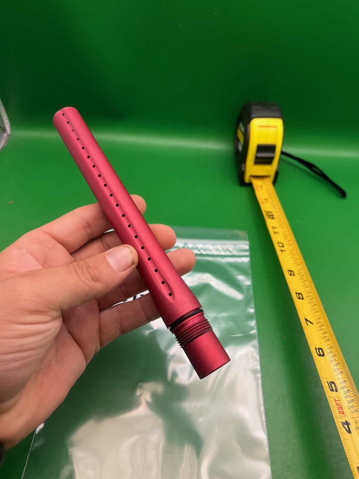 Planet Eclipse Shaft 3 Barrel Tip Satin Red 14 inch Ported Aluminum