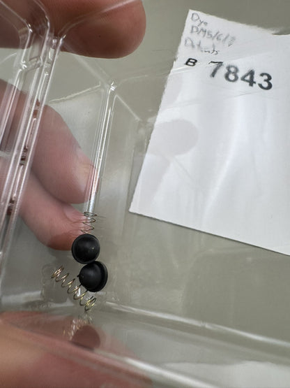 Dye DM5 DM6 DM7 Ball Detents Black