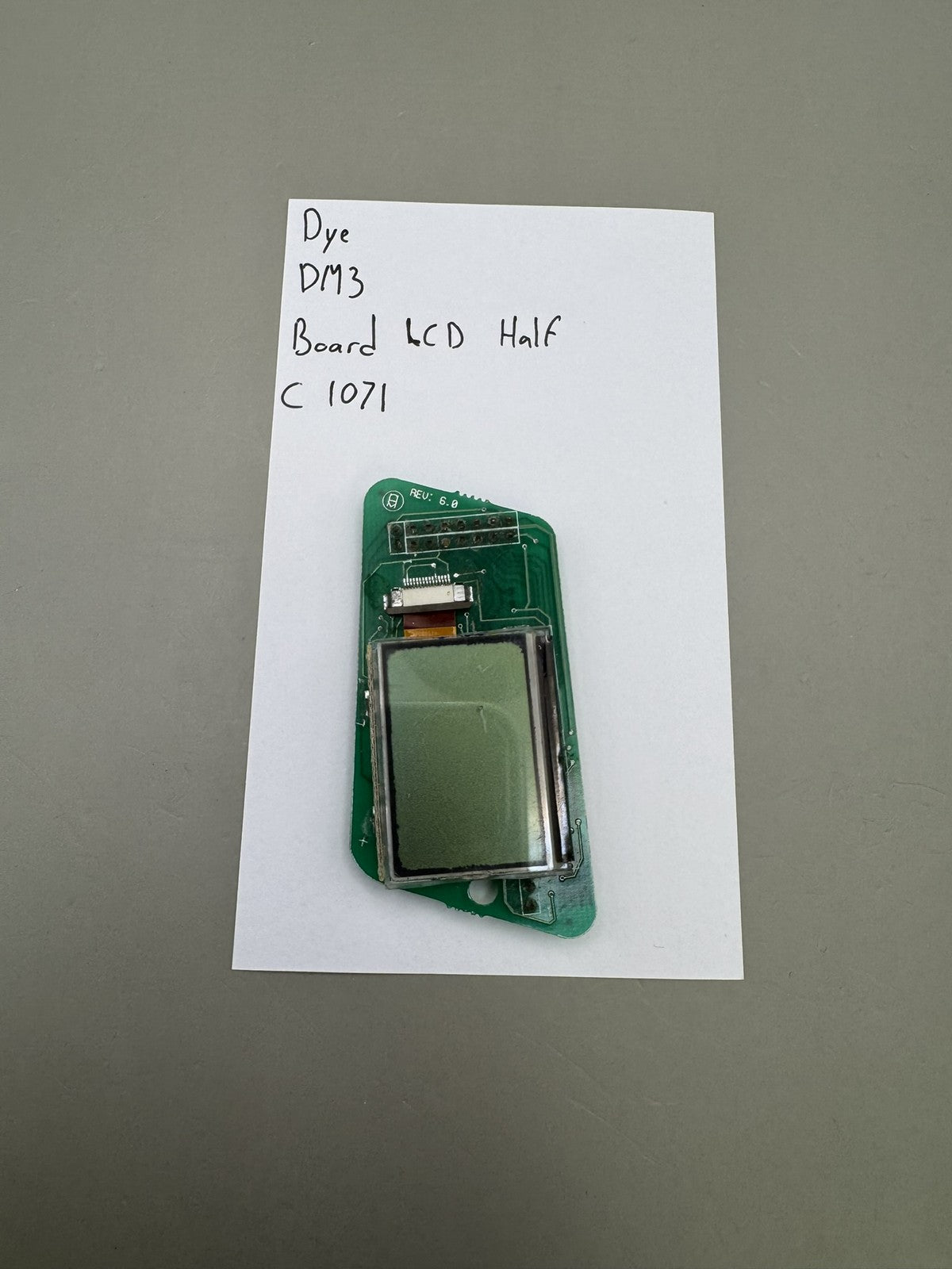 Dye DM3 Board LCD Half C 1071