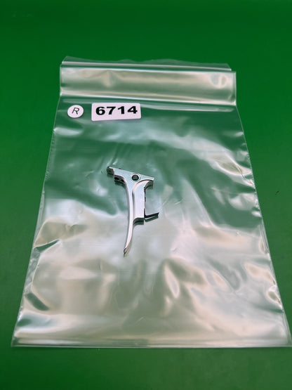 Silver Angel A1 Trigger - used paintball trigger - silver