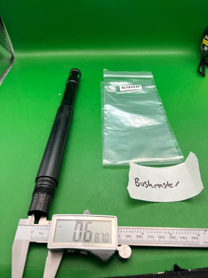 Busmaster Paintball Barrel Back Black 12in .687 Bore