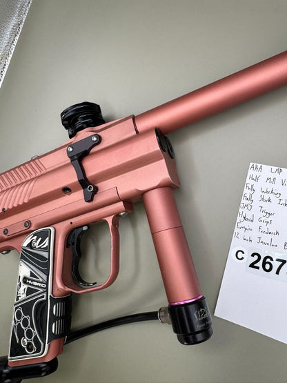 AKA LMP Half Mill Viking -Paintball Marker Fully Working with Sci Fi Board