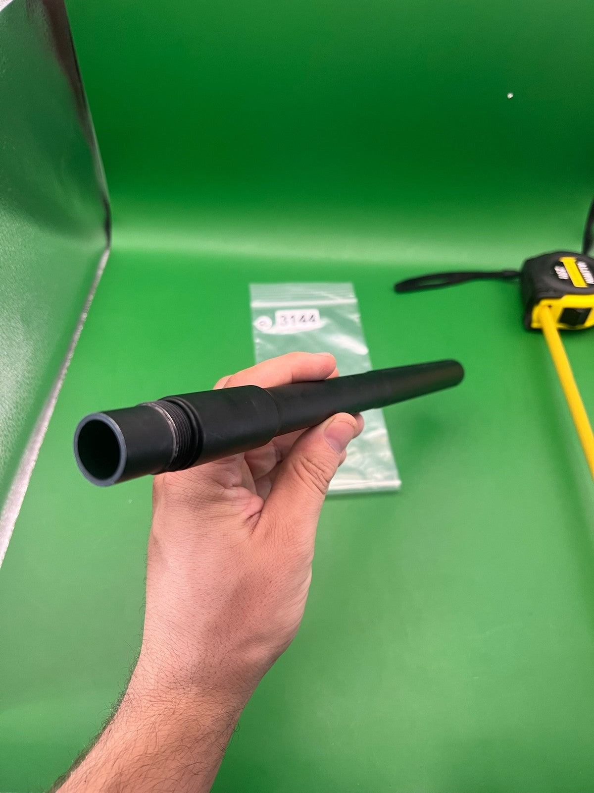 J&J 14in Barrel .688 Bore Autococker AC Thread Black Aluminum