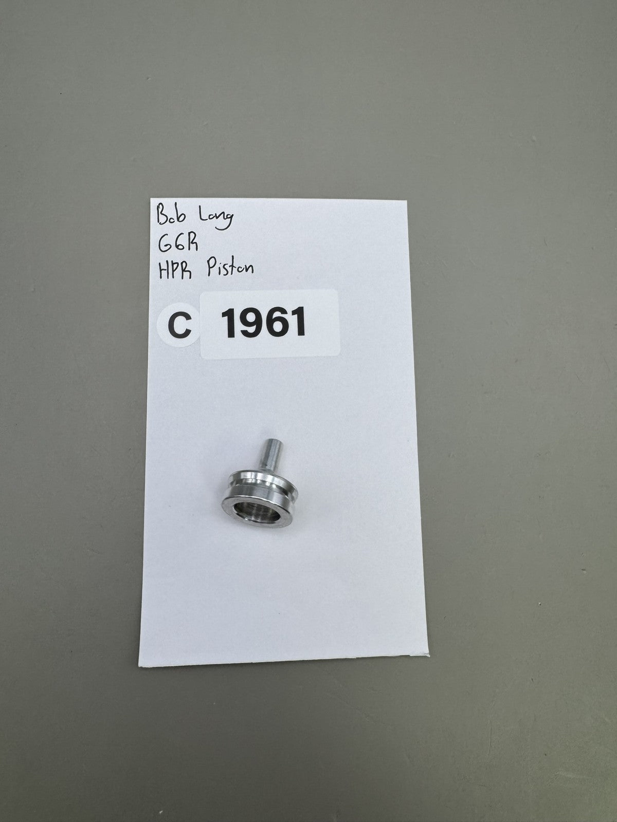 Bob Long G6R HPR Piston