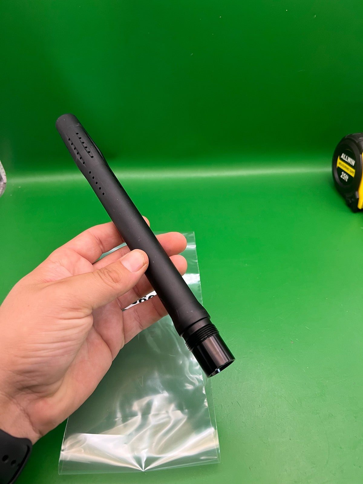 Autococker Barrel Black 0.688 12in AC Thread