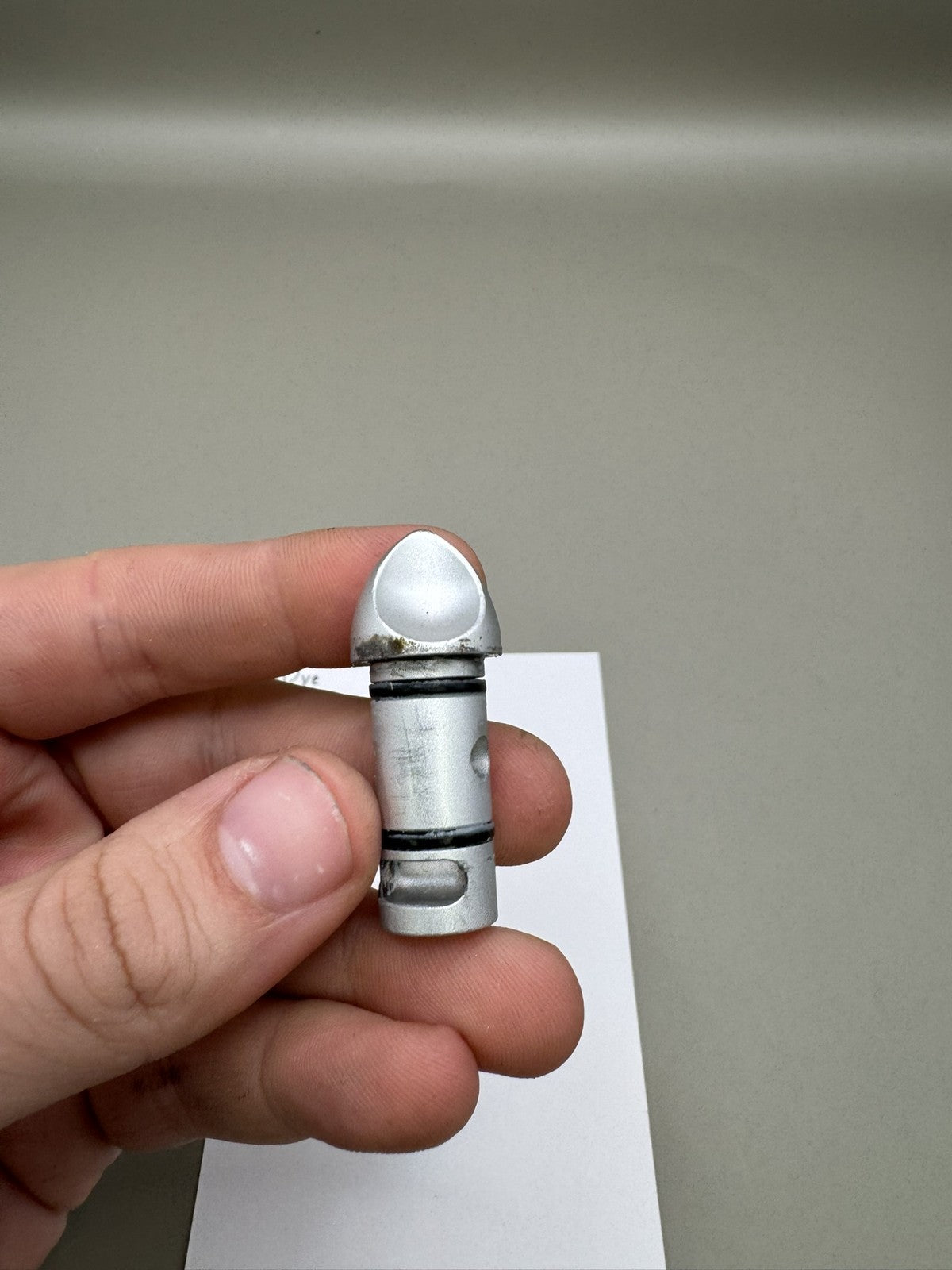 Dye DM5 Front Plug Silver Paintball Marker Part