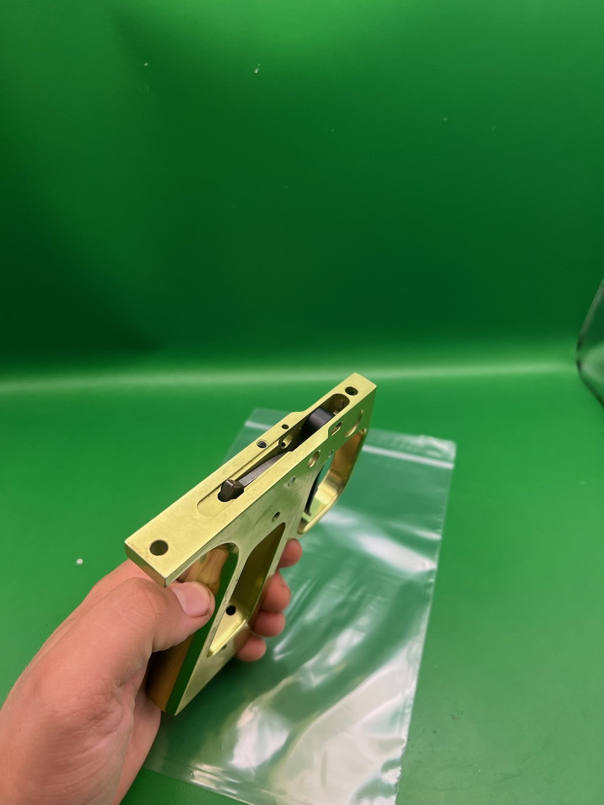 WGP Autococker Hinge Trigger Frame Gold Anodized Aluminum Mechanical