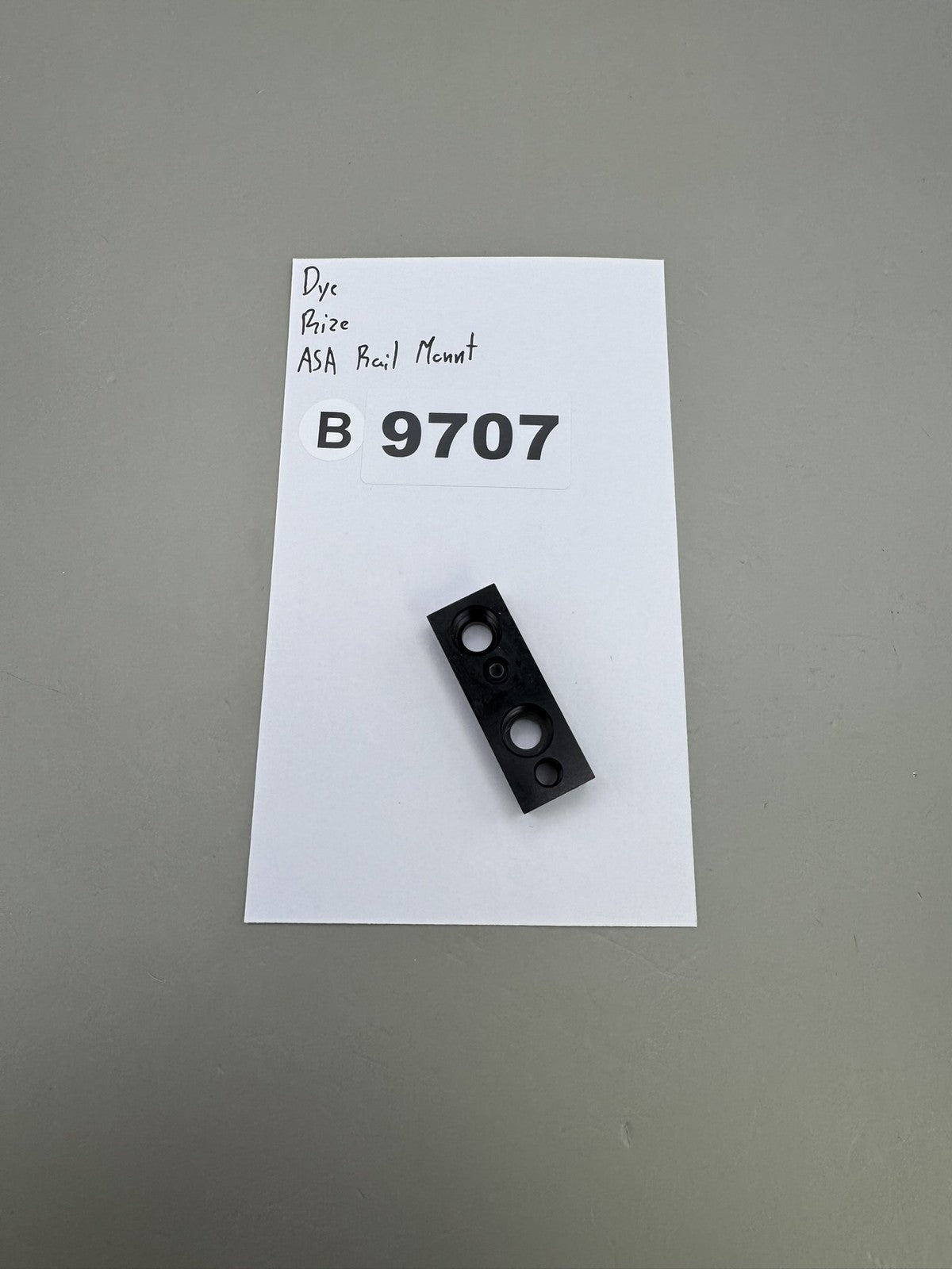 Dye Rize ASA Rail Mount