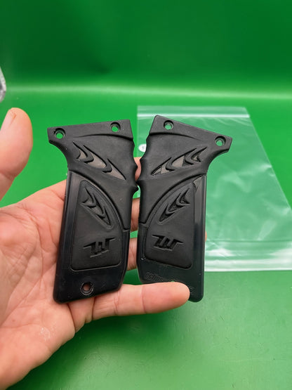 WGP Planet Eclipse Worr Blade Grip Panels Black Rubber Autococker Pair