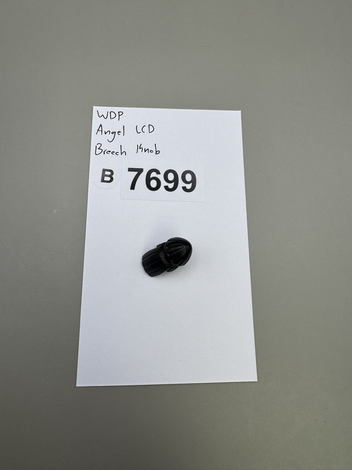 WDP Angel LCD Breech Knob Black