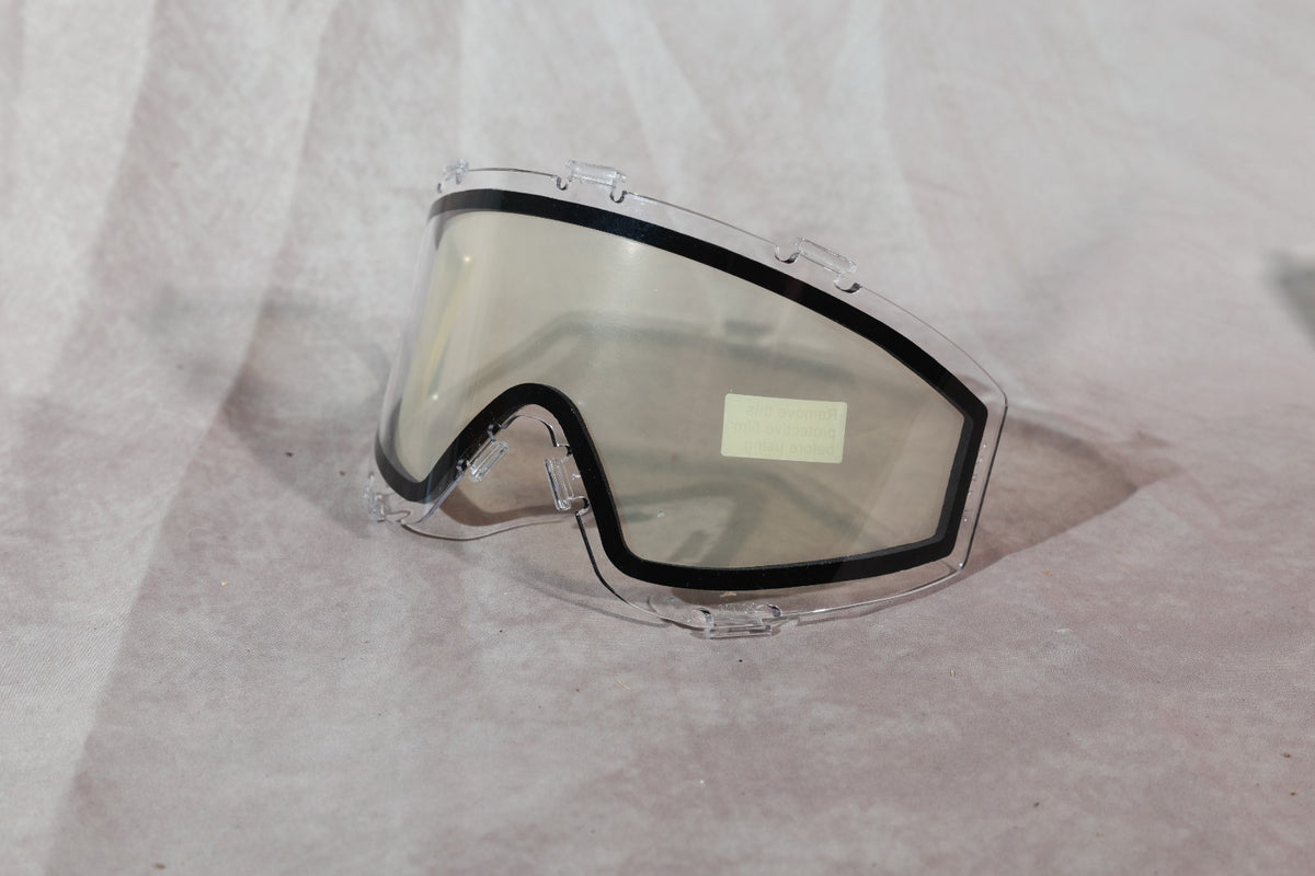 JT Paintball Mask Clear Replacement Lens Lot of 2 Thermal Goggle Spectra
