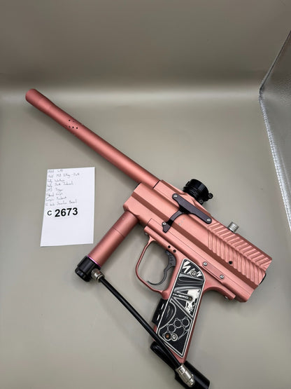 AKA LMP Half Mill Viking -Paintball Marker Fully Working with Sci Fi Board
