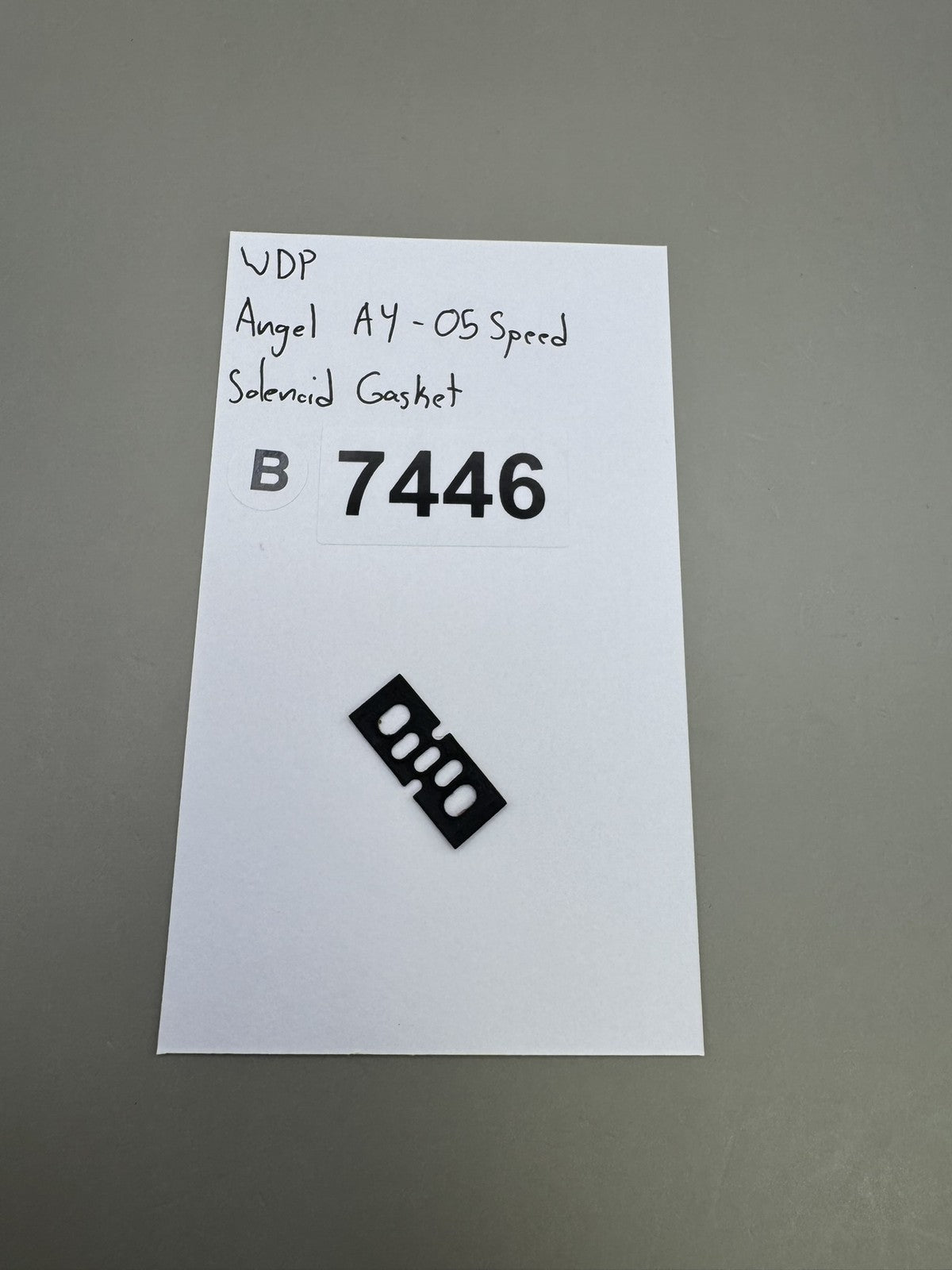 WDP Angel A4 A5 Speed Solenoid Gasket Black