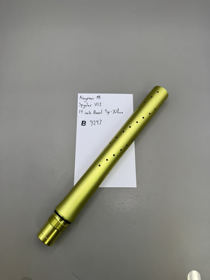 Mingman PB Spyder VS2 14 inch Barrel Tip- Yellow