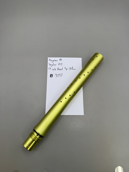 Mingman PB Spyder VS2 14 inch Barrel Tip- Yellow