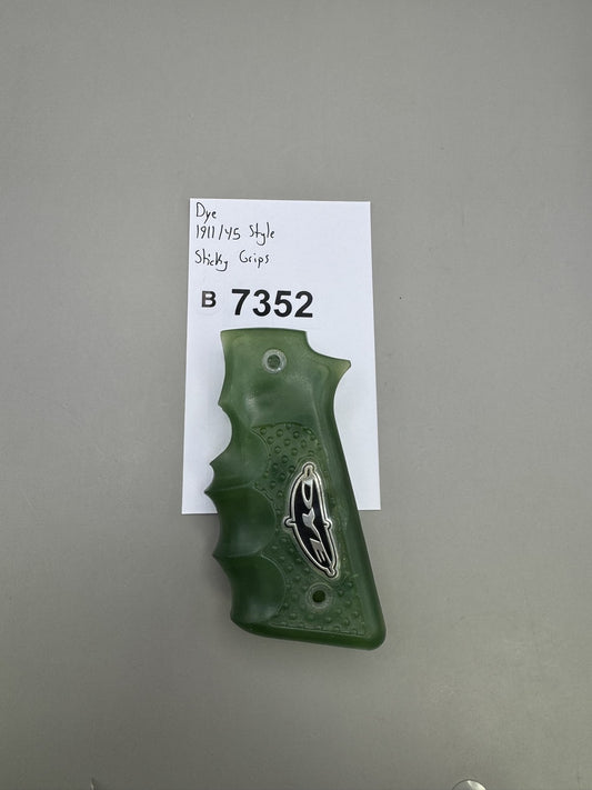 Dye 1911/45 Style Sticky Grips Green