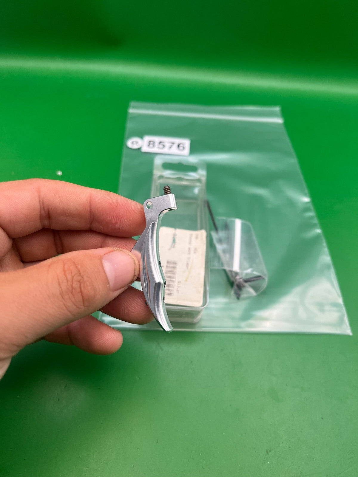 Smart Parts Shocker Trigger Silver Aluminum SFT NXT