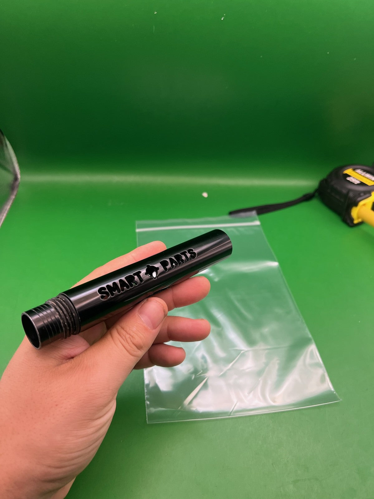 S M A R T P A R T S Impulse ION Freak Back - used paintball barrel back - black