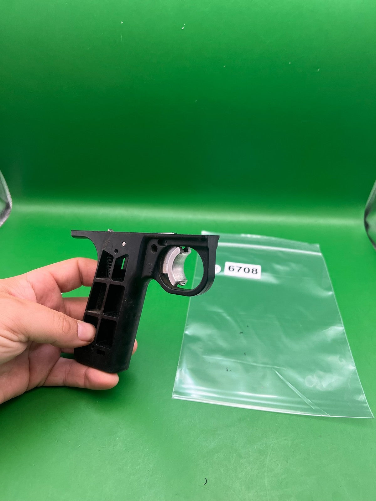 Automag Frame - used paintball grip frame - black