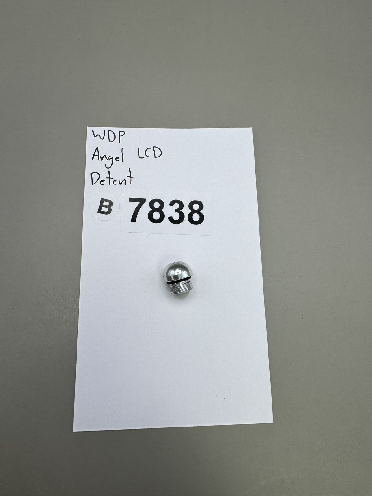 WDP Angel LCD Detent Silver