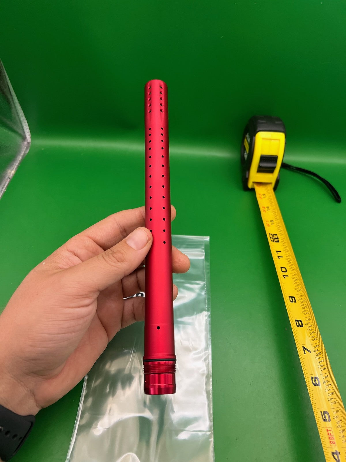 Dye UL-S Paintball Barrel Tip Red 14"