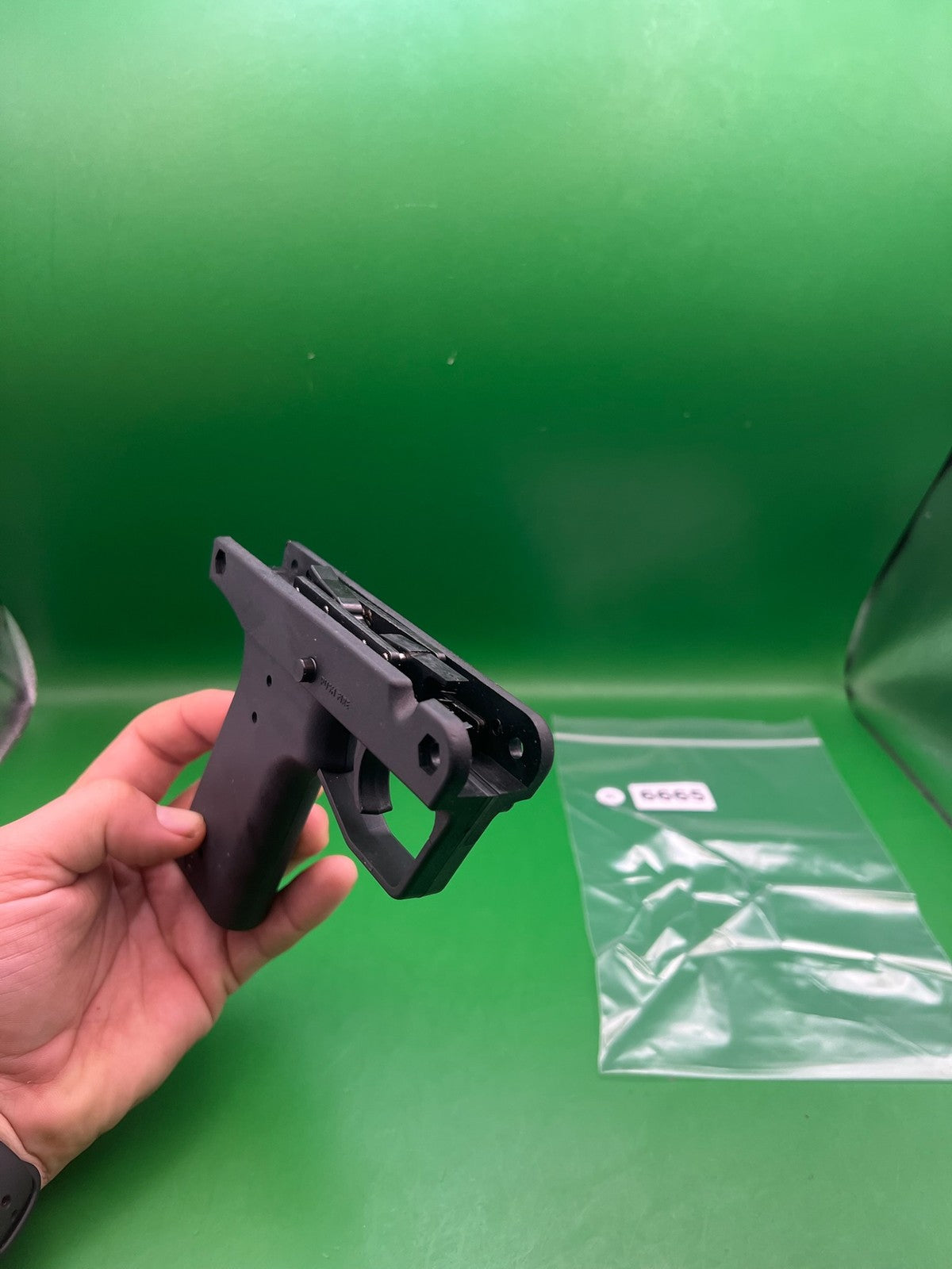 BT-4 Tipmmann Frame NOS - used paintball grip frame - black