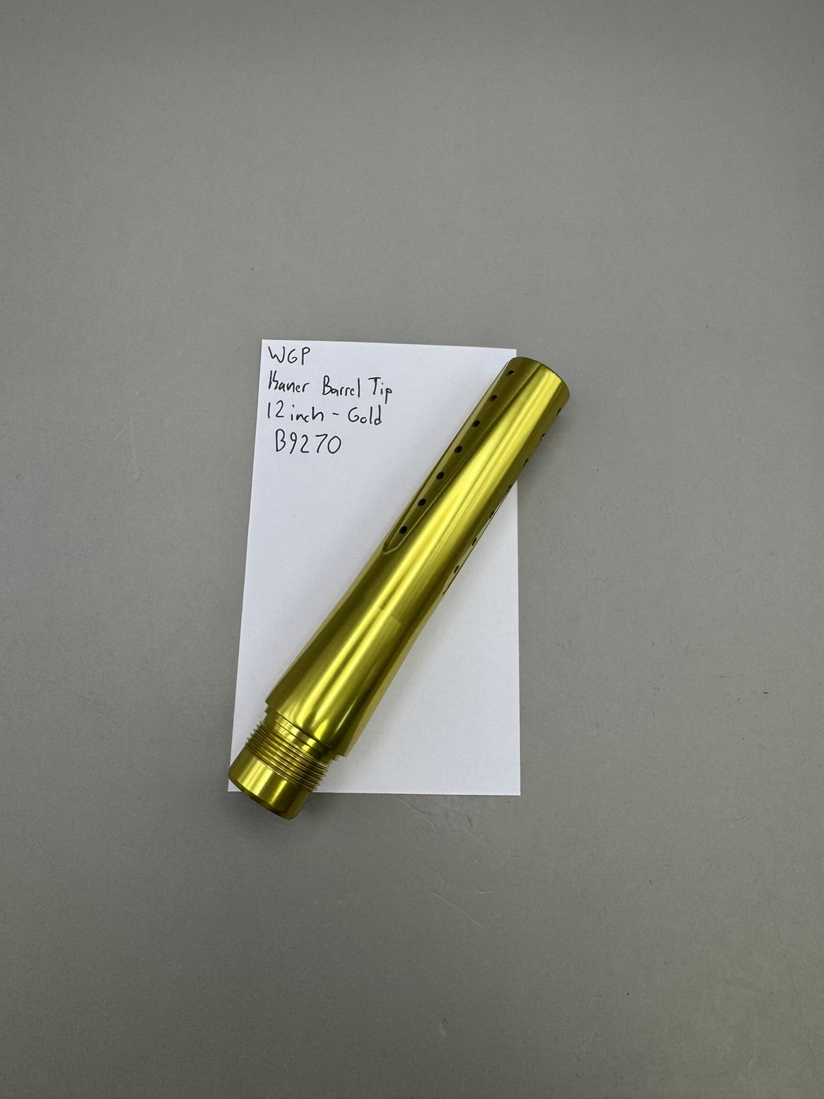 WGP Kaner Barrel Tip 12 inch - Gold
