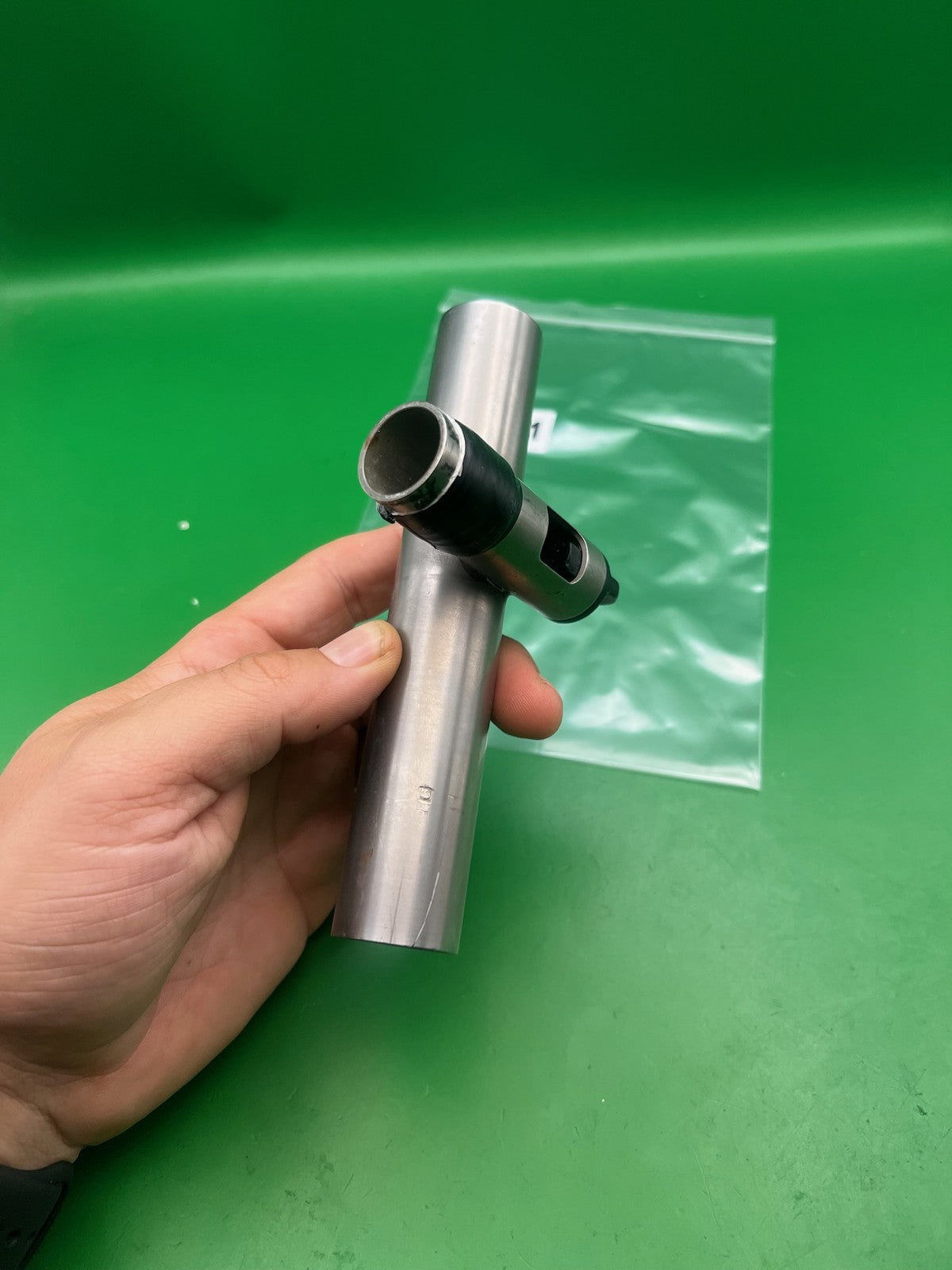 AGD Automag Power Feed Body Silver Aluminum Paintball Marker Part