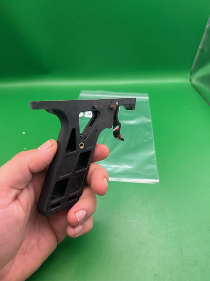 AGD Automag Carbon Fiber Single Trigger with Splash Red Trigger