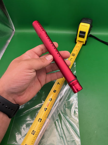 Proto Paintball 14in Barrel Tip Red Aluminum