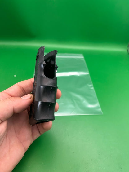 Bob Long Style Right Grips Panel Black Skull