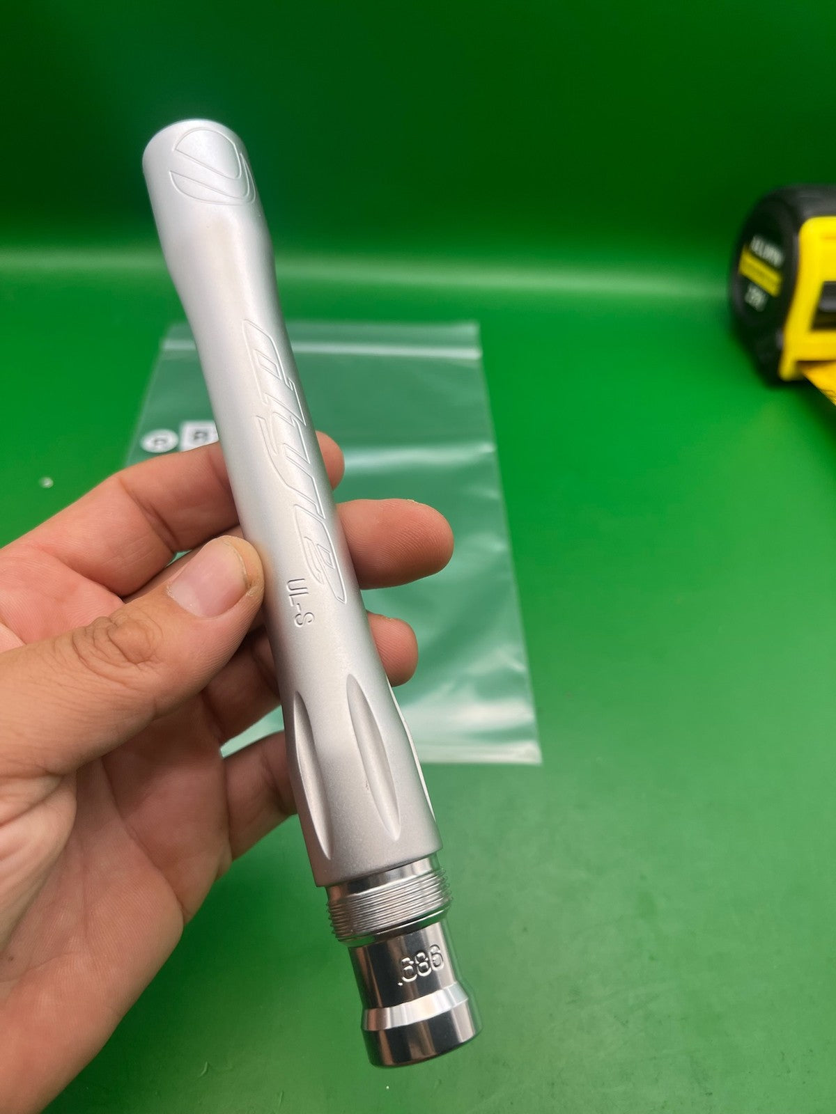 Dye UL Barrel Back Satin Silver .686 Bore AC Thread ~11in