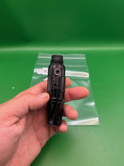 Bob Long Torpedo Inline HPR New Style Black Anodized Regulator