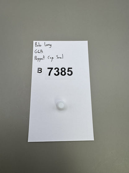 Bob Long G6R Poppet Cup Seal White