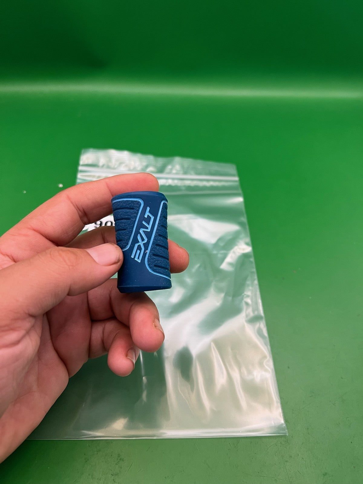 Exalt Shocker RSX Regulator Grip Skin Cover Blue