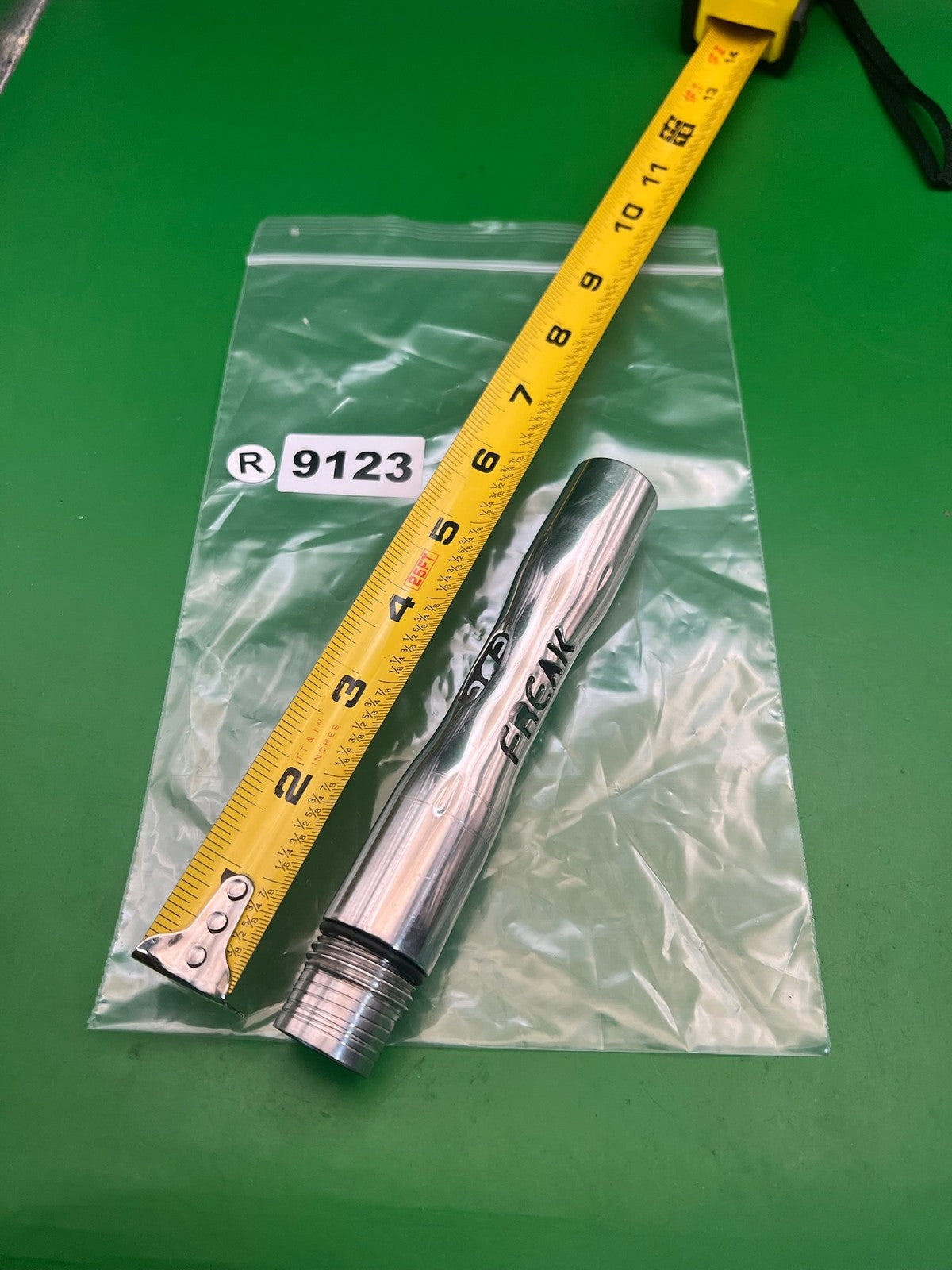 Smart Parts Freak Barrel Back Polished Silver Aluminum ~5in Ion / Luxe