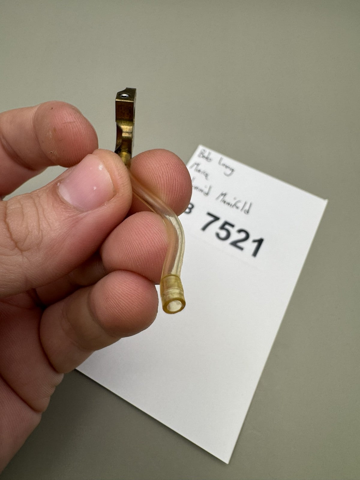 Bob Long Marq Solenoid Manifold Brass