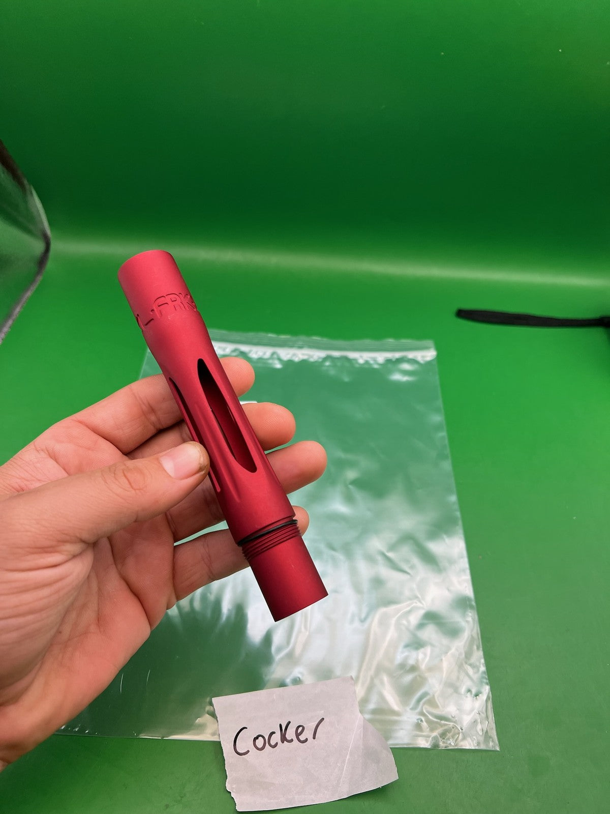 Smart Parts Freak XL Barrel Back Autococker Thread Red Anodized 16"