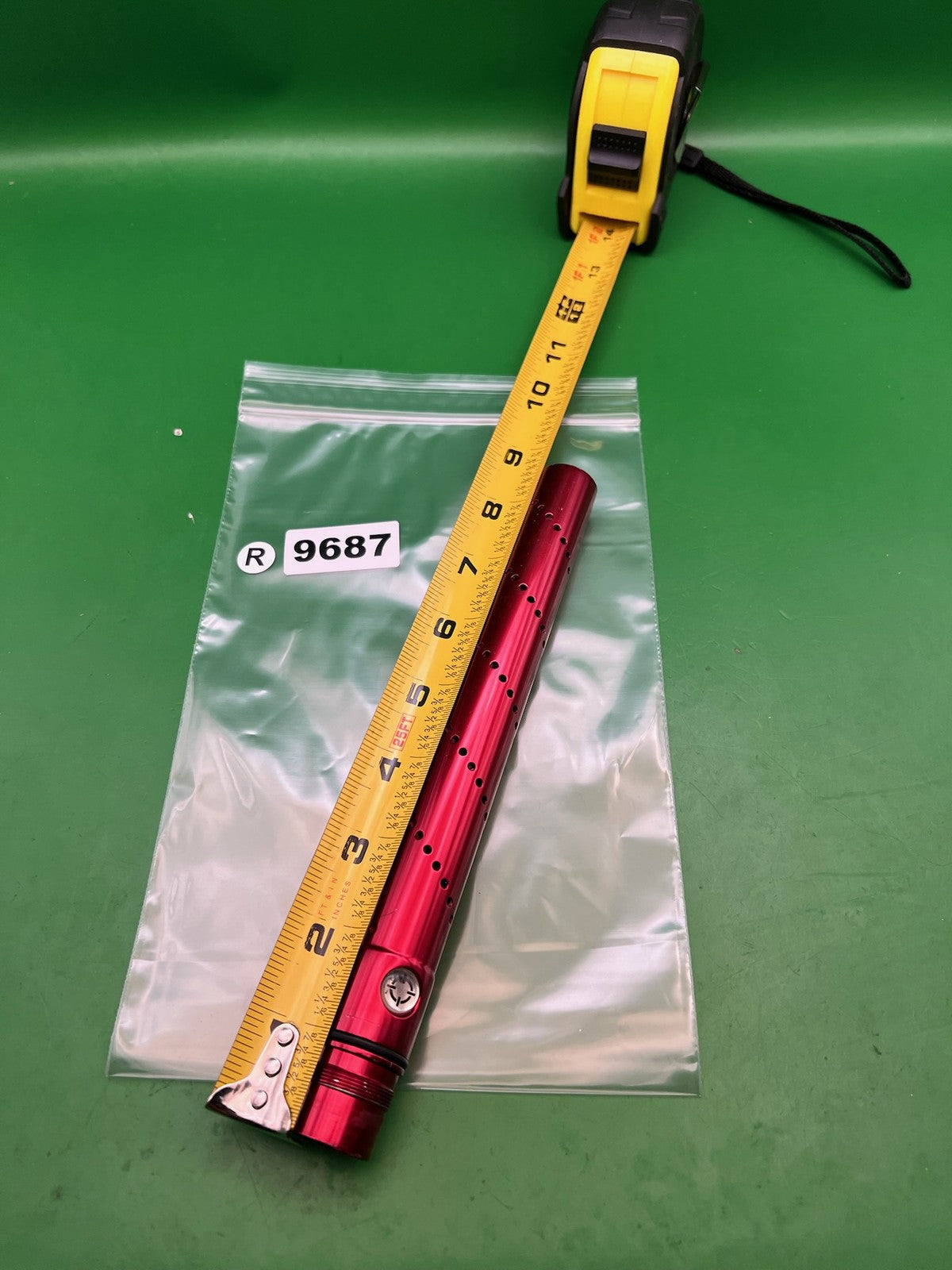 Smart Parts Freak Paintball Barrel Tip Red 12in