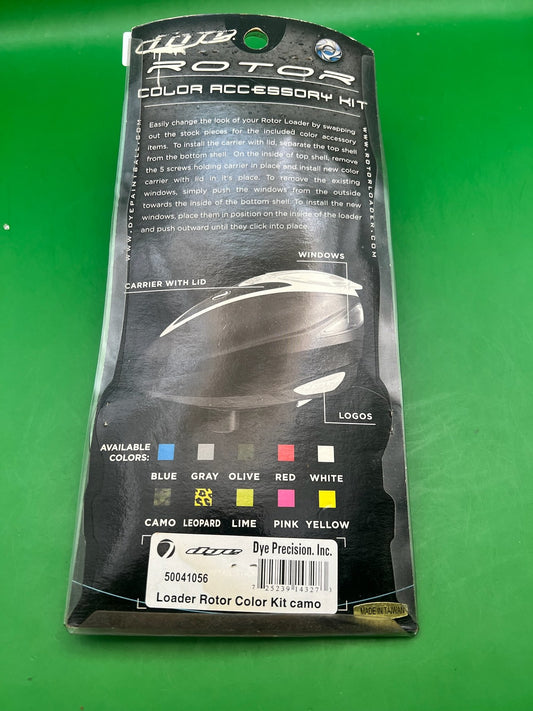 Dye Rotor Loader Color Accessory Kit Camo Carrier Windows Logos