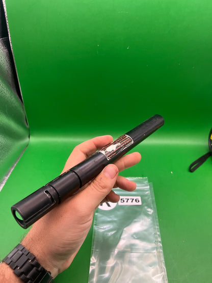 Automag Shorty Barrel Rough Shape .692 Black - used paintball barrel - black