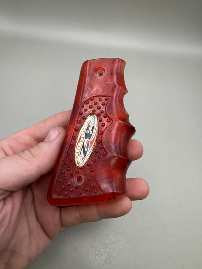 32 Degrees PB 1911/45 Style Sticky Grips - Red