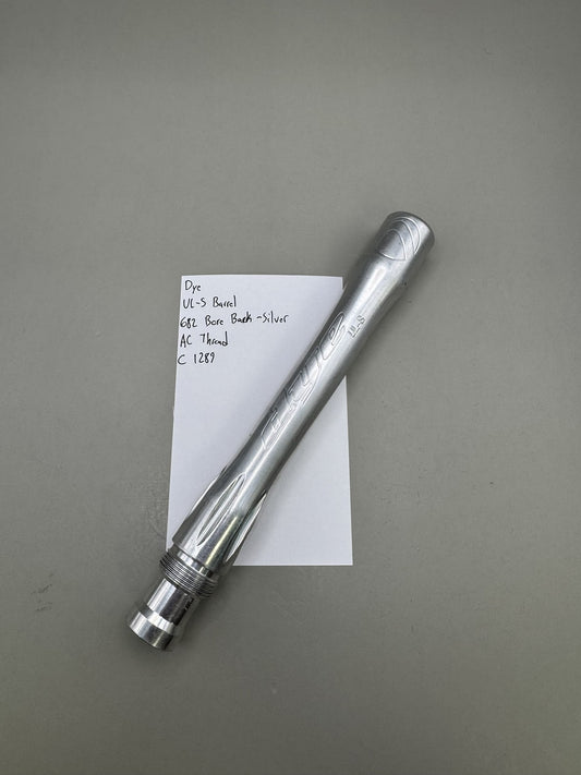 Dye UL-S Barrel 682 Bore Back -Silver AC Thread