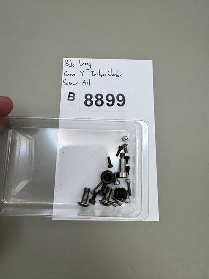 Bob Long Gen 4 Intimidator Screw Kit