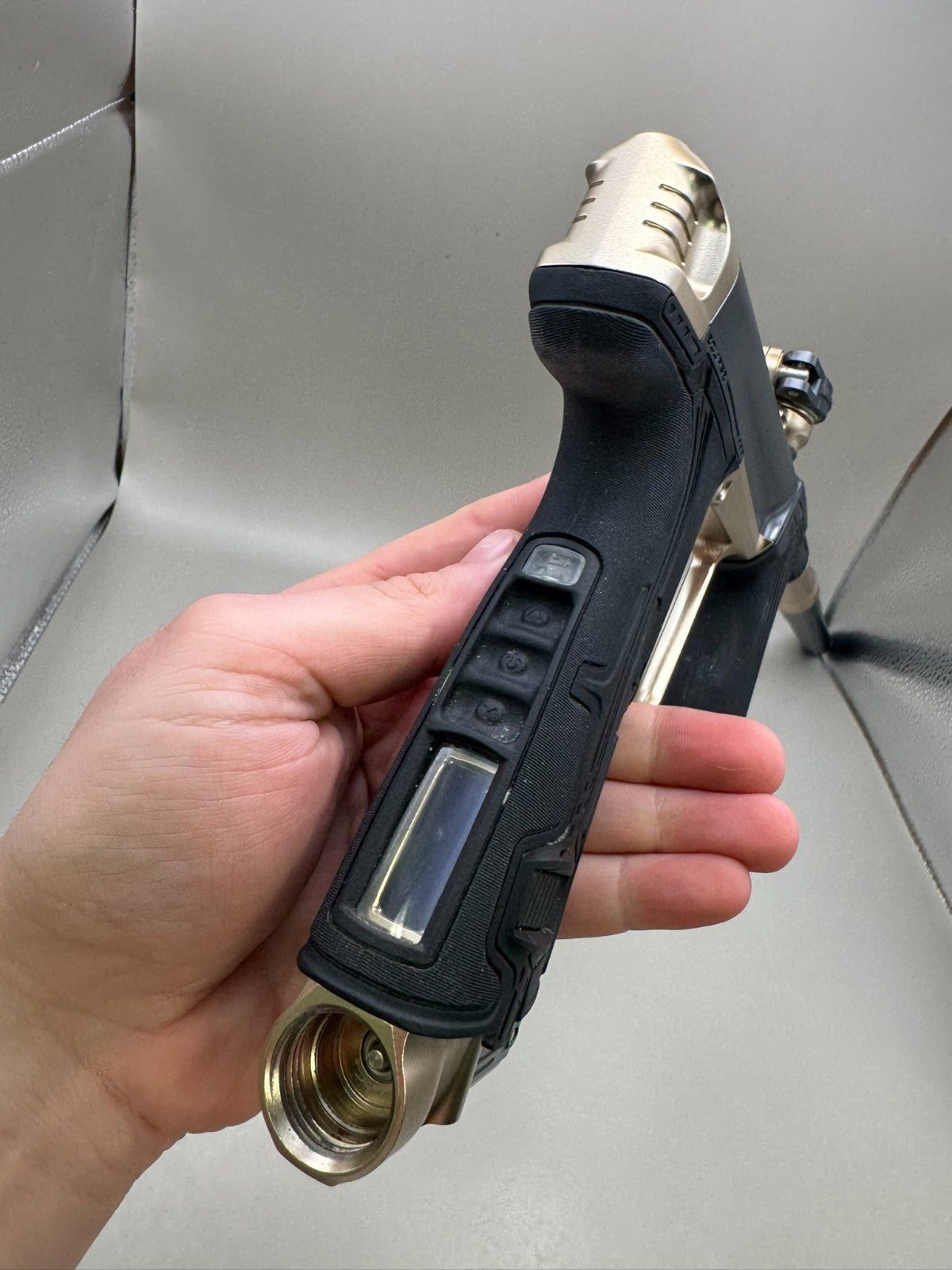 Planet Eclipse CS3 Pro - Gold/Green - Paintball Marker Fully Working